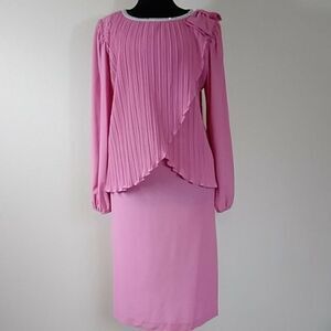 VTG,DISCOVERIES UNLIMITED MADE IN U.S.A SIZE 14,5 WOMEN DRESS